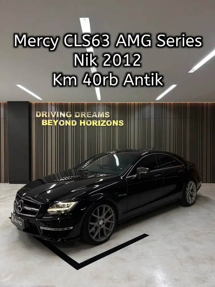 Mercedes Benz CLS63 AMG 2012 Hitam Km40rb B2818STS
