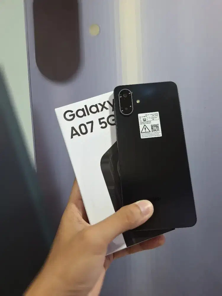 Samsung A07 5G 6/128 fullset mulus