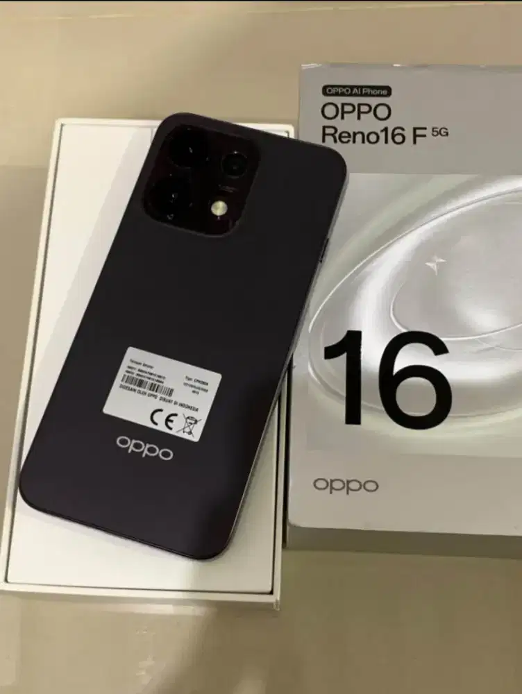 OPPO RENO 16F 8/256gb Garansi Aktif
