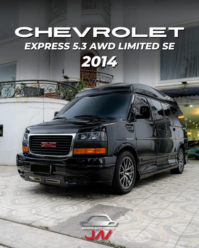 CHEVROLET EXPRESS 5.3 AWD LIMITED SE 2014 / LOW ODO / LIKE NEW