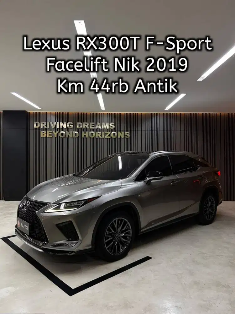 Lexus RX300 RX300T F-Sport 2019 Facelift Km44rb Sonic Titanium B2140SJ