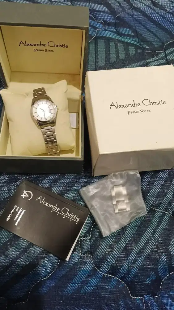 Jam tangan Alexandre chiristie,Alba,dan Fossil