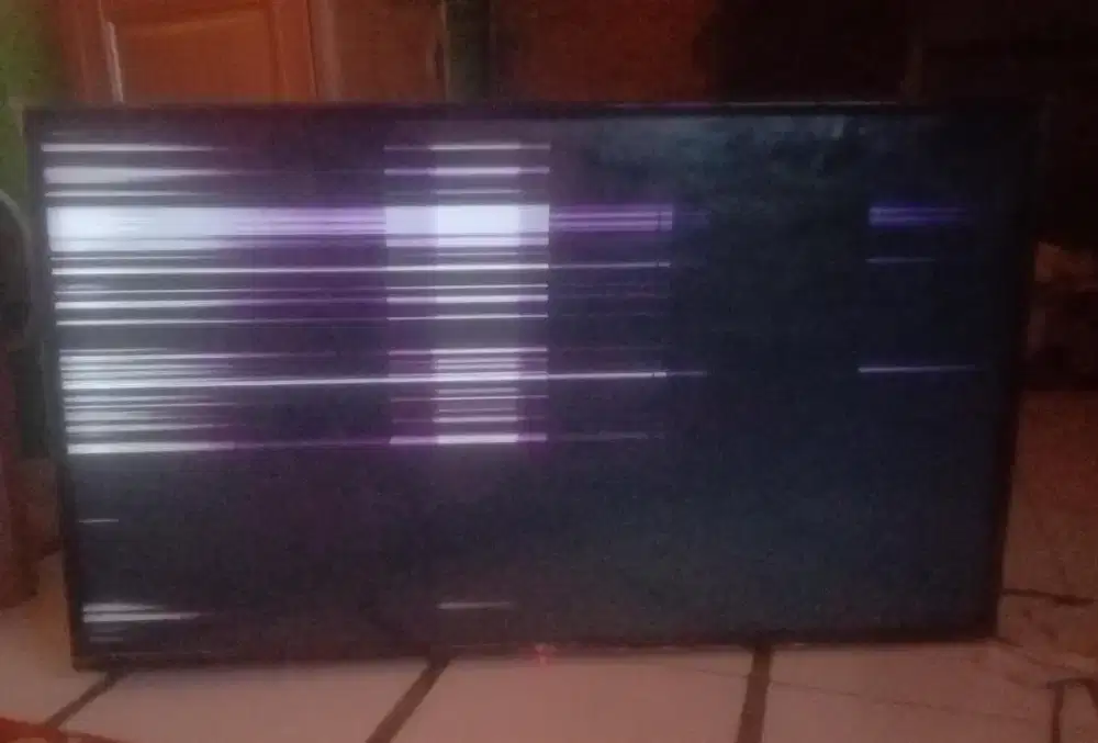 LG 43INCH,RUSAK LCD
