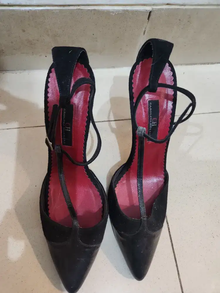 High heels Carolina Herrera leather