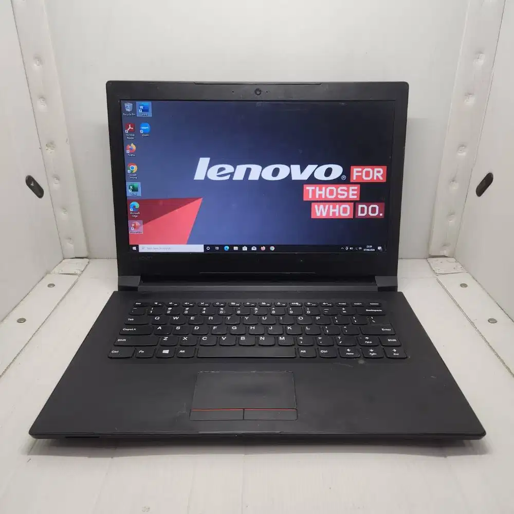 LAPTOP SEKOLAH LENOVO  V110 4/128 SSD 14 INCH NO MINUS FULL APLIKASI