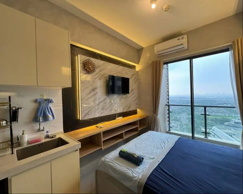 SEWA APARTEMEN HARIAN SKYHOUSE BSD