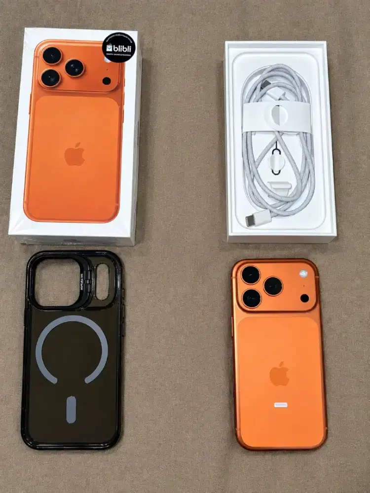 IPHONE 17 PRO 256 MULUS ( GARANS PREMIUM BLIBLI 3 TAHUN )