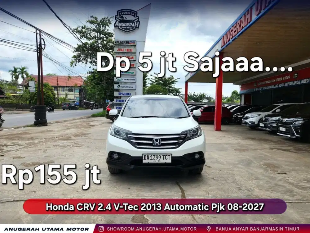 Dp5jt CRV 2.4 Automatic 2014 Pjk 08-2027