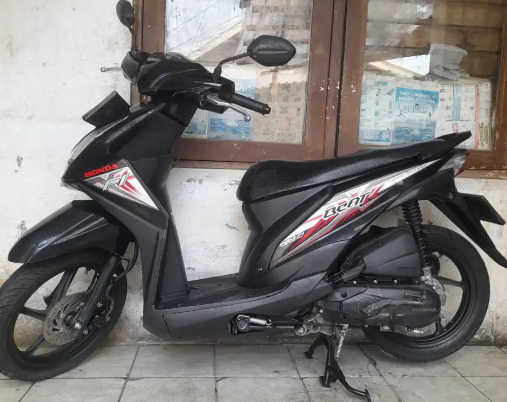 Honda beat F1 2016 stater halus cw asli hitam B dki pusat a/n sendiri