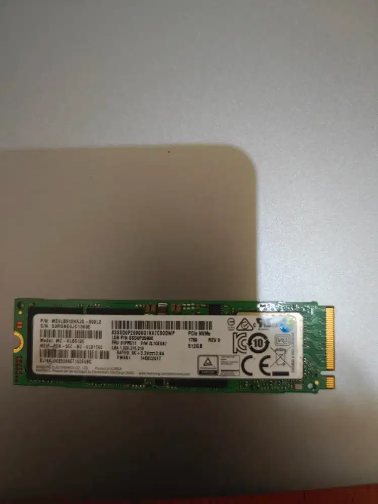 SSD NVME SAMSUNG 512GB