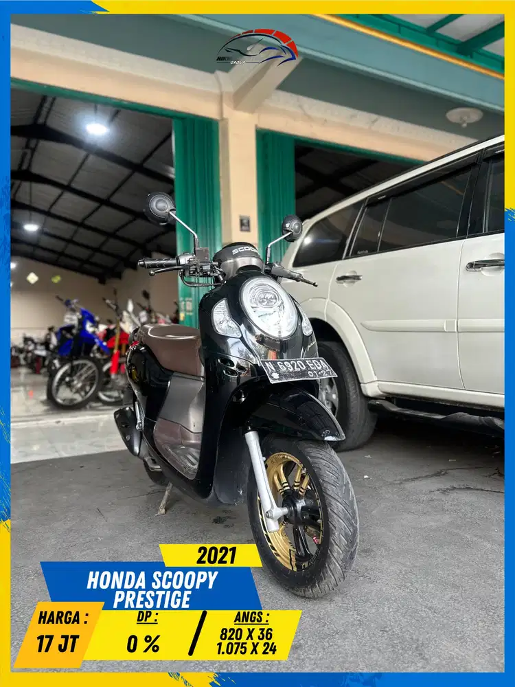 HONDA SCOOPY PRESTIGE 2021 MANTAP BETUL MASZEHH HIKMAH MOTOR KEPUH