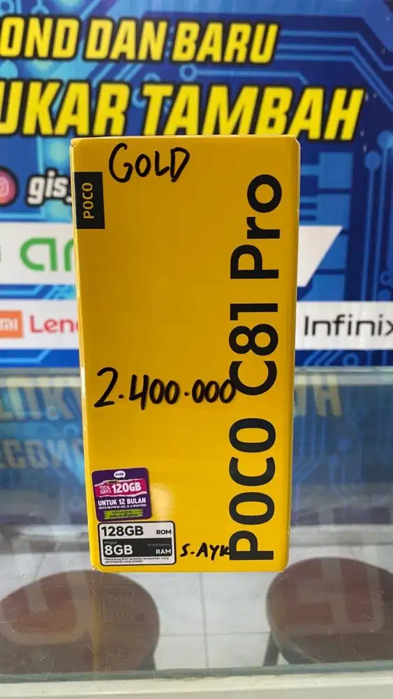 Poco C81 Pro 4+4/128 (Baru)