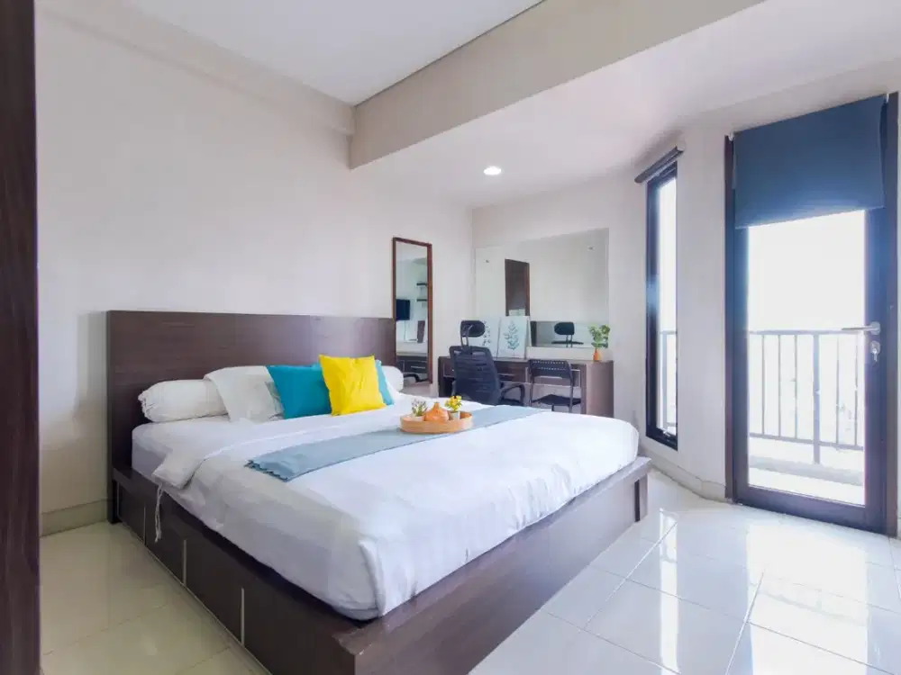 Hunian Pusat Perkantoran Jakarta! Disewakan Apartemen Tamansari Sudirman Type Studio, Full Furnished,Sewa Murah, Lokasi (SCBD, Benhil, Senayan, & WTC)