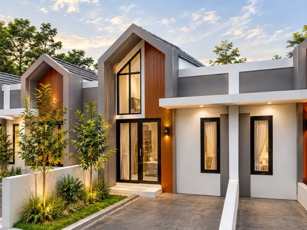 Rumah Scandinavian Modern  KPR Ready, Hunian Strategis Dekat Destinasi Bersejarah