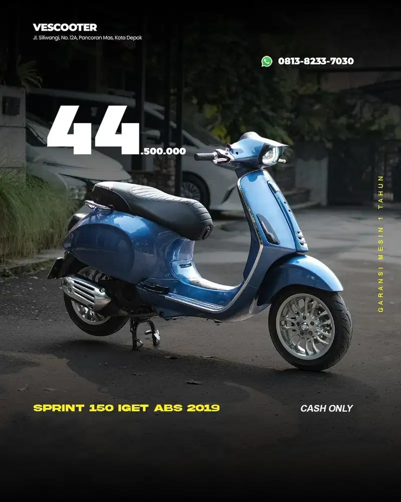 VESPA SPRINT 150 IGET ABS 2019