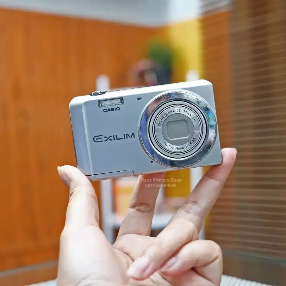 Casio Exilim ZS5 Silver Siap Jepret