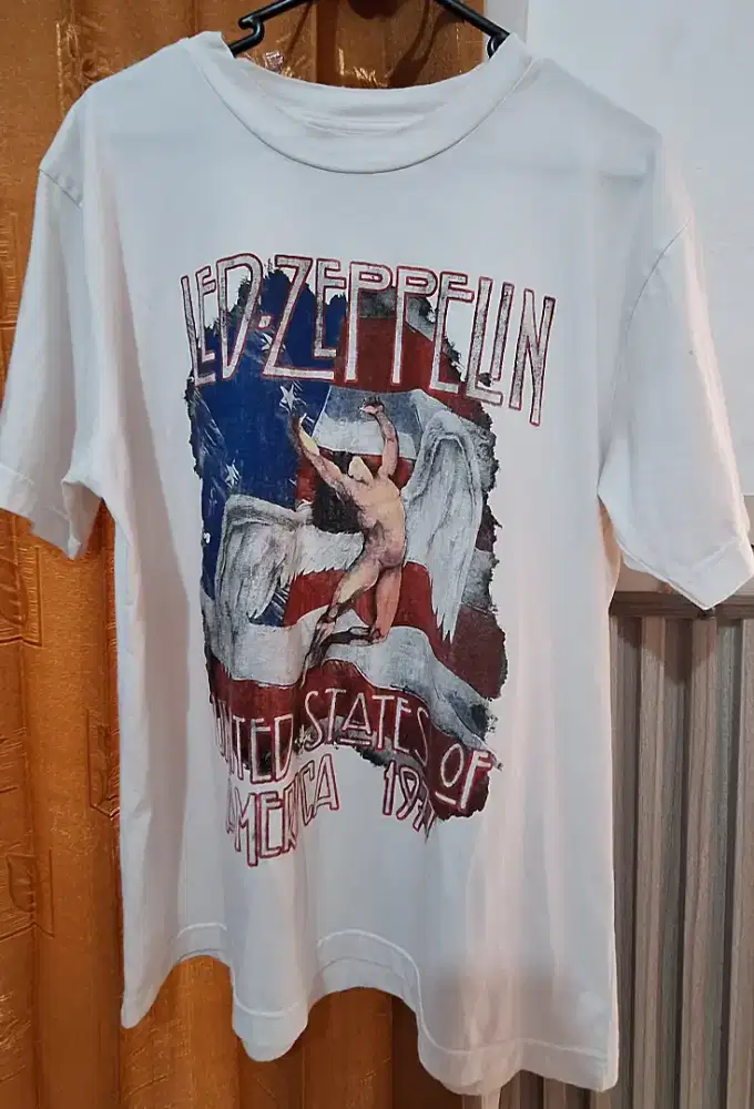T-shirt Led Zeppelin tour united states of amerika 1977