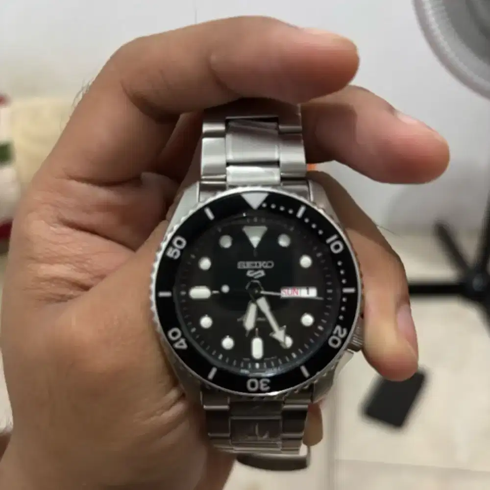 Preloved Seiko 5 Sport SRPD55K1 Fullset Mulus