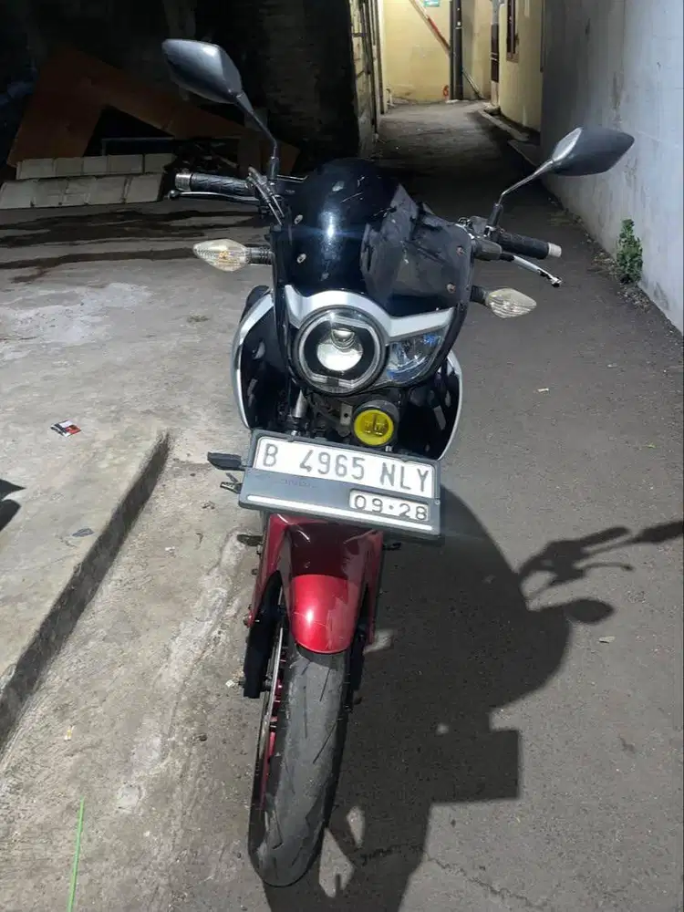 Honda Mega pro 2014 modif lampu tiger pice biled