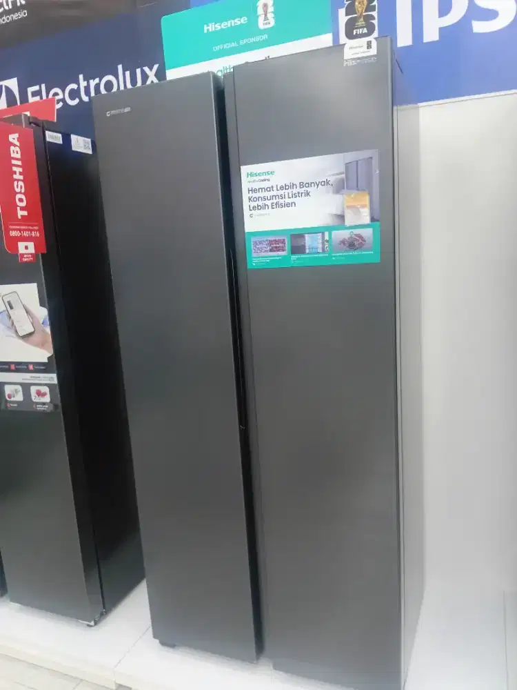 Kulkas Hisense RS599N4ISN 468 Liter Inverter (CICILAN DENGAN AKULAKU)