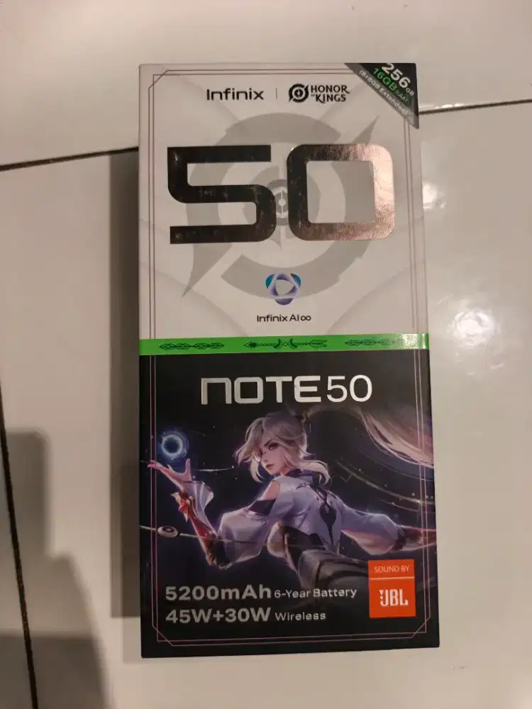 Infinix Note 50 hijau
