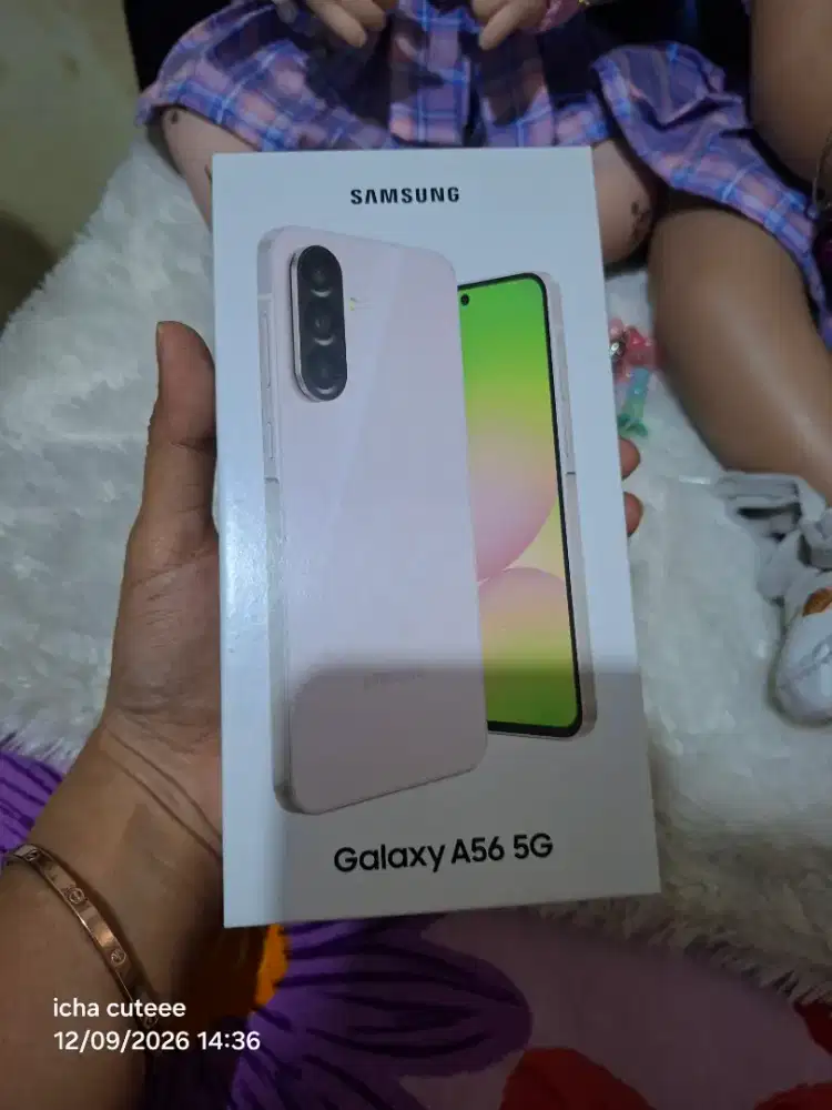 Samsung galaxy A56 soft pink ram 8/256GB