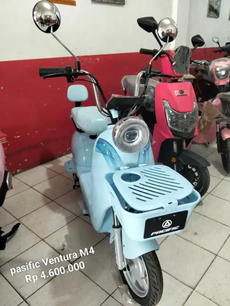 Kredit sepeda listrik Pasifik Ventura M4 gratis 1x-2xcicilan
