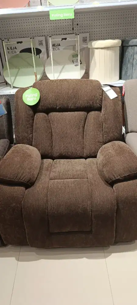 PARVES SOFA 1S ROCKI NG RC BROWN