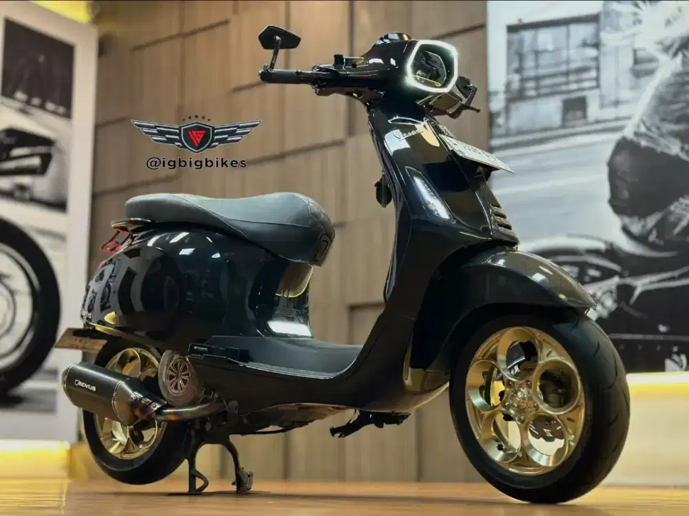 Vespa matic Vespa Sprint S Hitam 2018