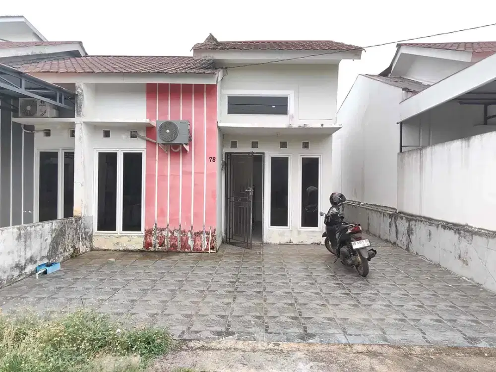 JUAL RUMAH SIAP HUNI TYPE 36 NON SUBSIDI AREA PADAT PENDUDUK DEKAT INDOGROSIR, GAIA MALL, STB HARAPAN BANGSA DAN BANDARA SUPADIO
