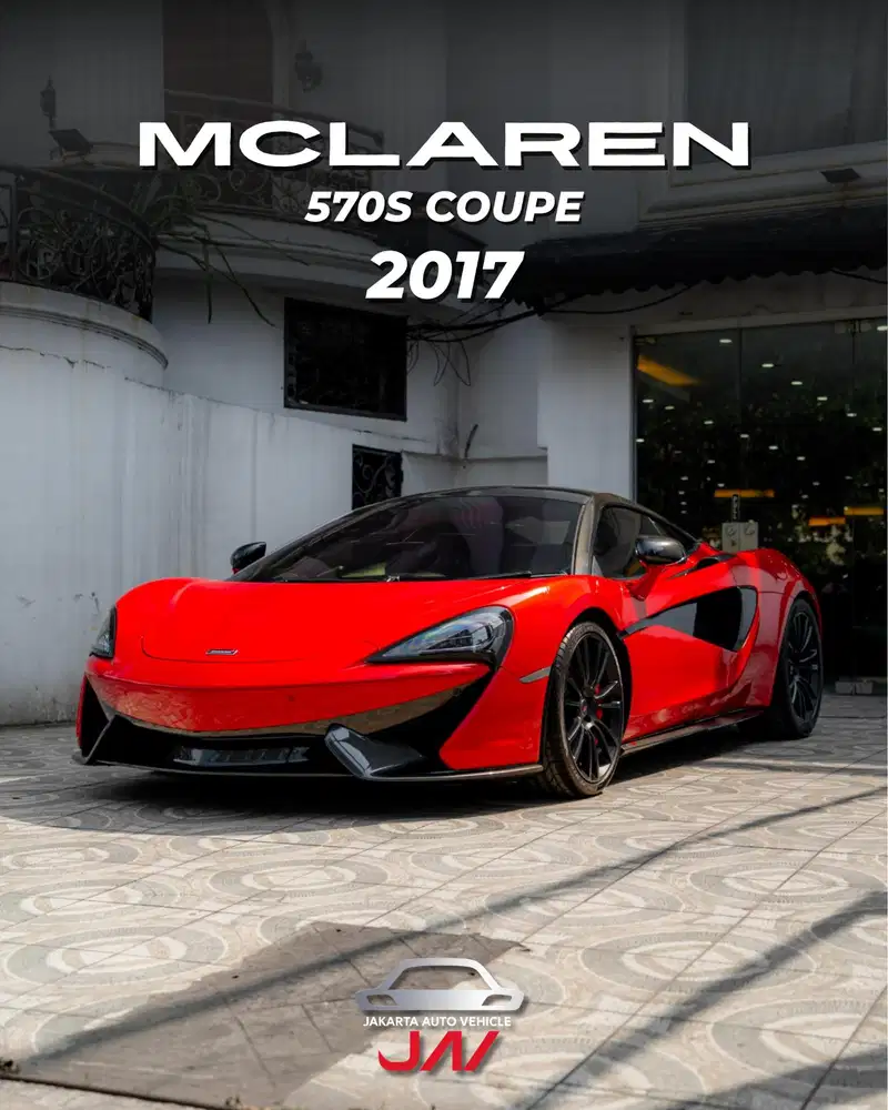 MCLAREN 570S COUPE 2017 / LOW ODO / LIKE NEW / MINT CONDITION