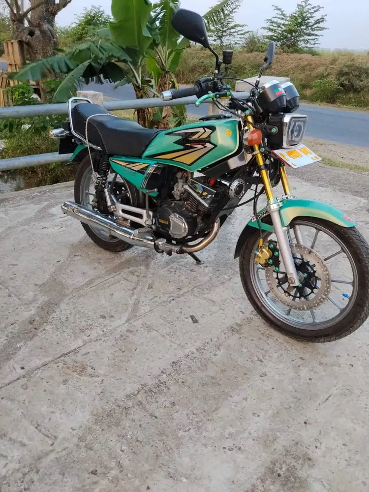 RX KING 2002 RESTORASI ASLI HIJAU BOTOL