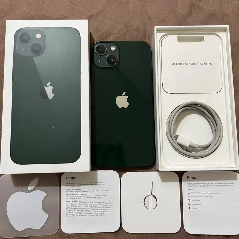IPhone 13 128GB IBox Resmi Fullset Lengkap Original