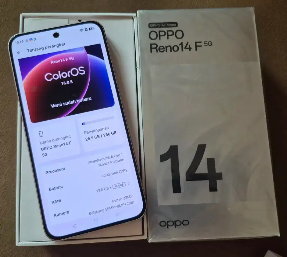 Oppo reno 14F 12/256 5G
