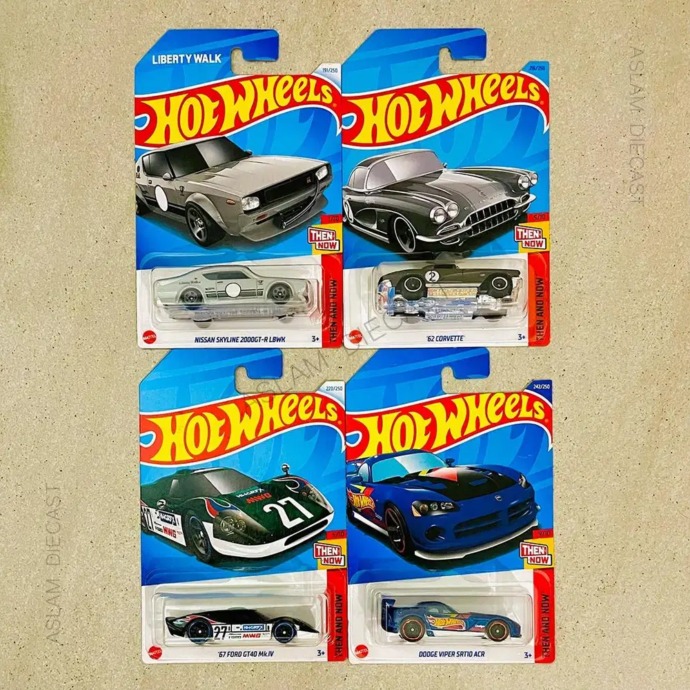 Take All HotWheels Nissan Skyline Corvette Ford GT40 Dodge Viper