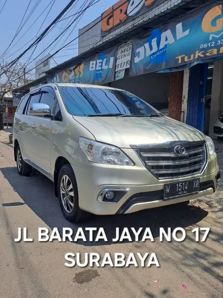 TOYOTA GRAND INNOVA 2.0 G AUTOMATIC 2013