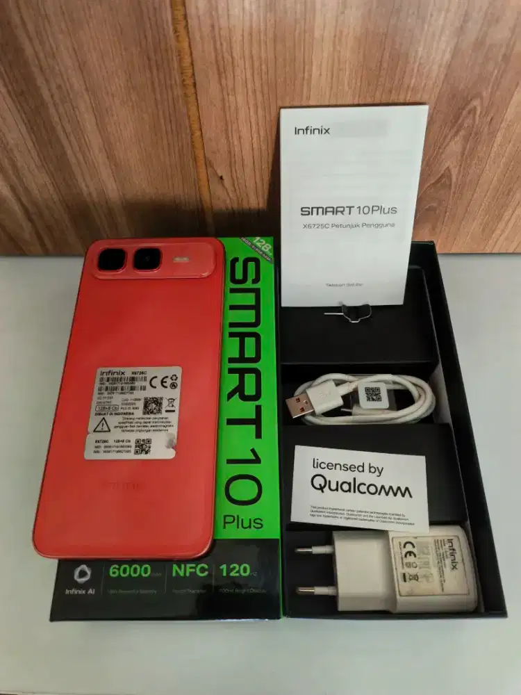 Jual Hp Infinix Smart 10 plus 8+8/128 (Second rasa Baru)