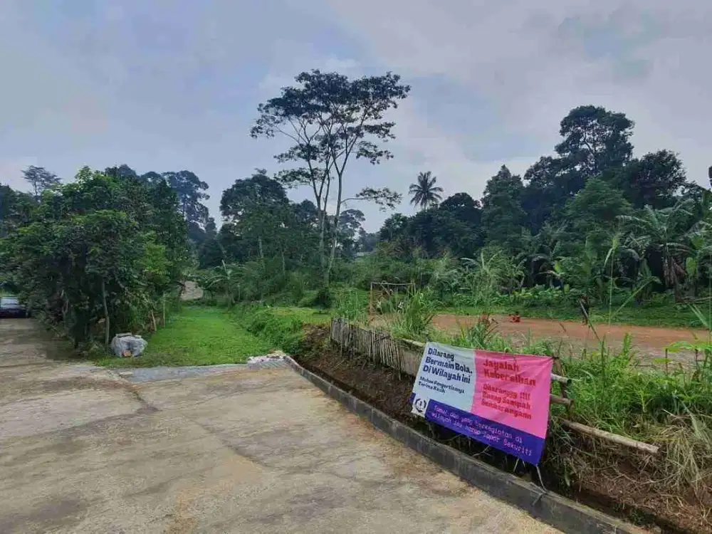 Dijual Tanah Kavling Murah Asri Ciawi Bogor