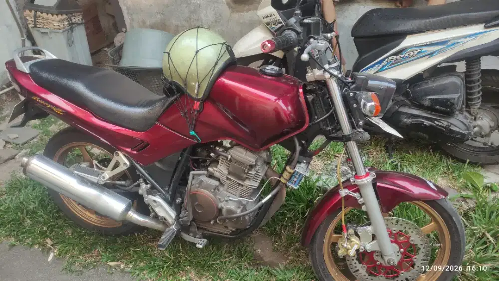 Dijual / tuker tambah motor Scorpio tahun 2008