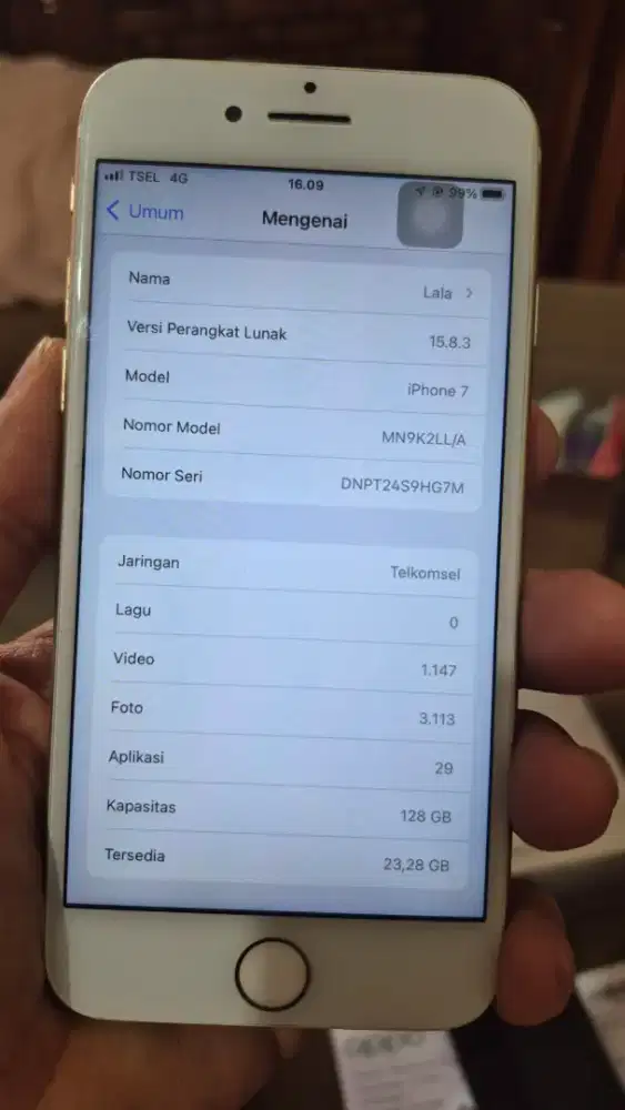 Iphone 7 128gb second