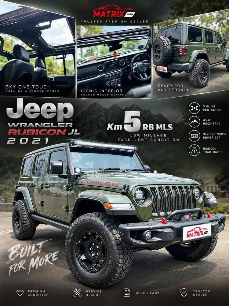 Jeep Rubicon JL 2022 nik 2021 Full Option