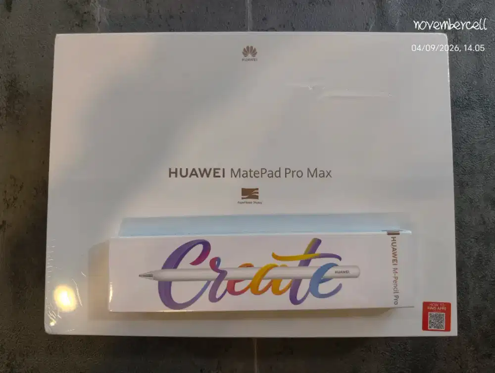 huawei matepad pro max 512GB new include glide keyboard and pencil pro