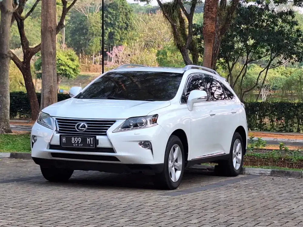 DIJUAL Lexus RX270  2012 CBU Plat H - Tgn 1 (Pajak, Shock & Ban Baru)