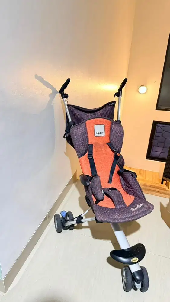 Stroller cocolatte isport motif kondisi baik
