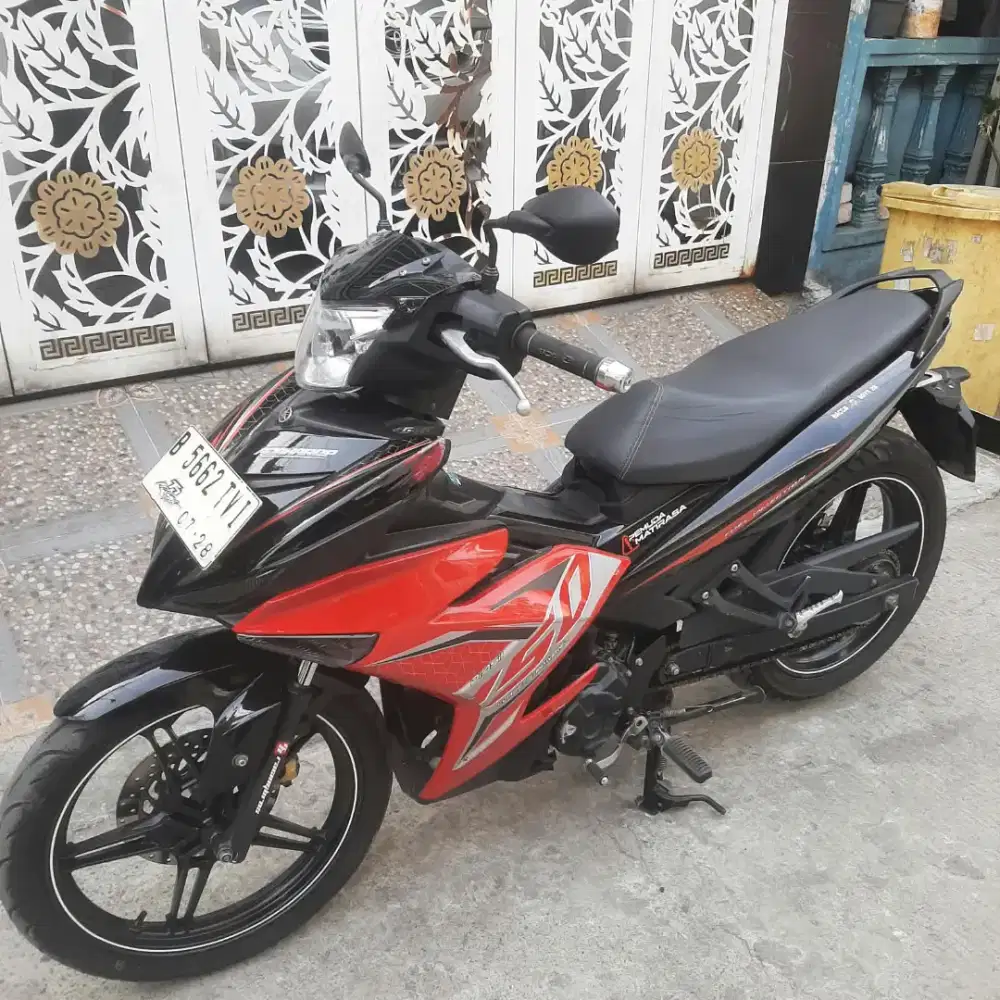 Yamaha MX King 2016 ss lengkap mesin bagus plat B DKI, Kilometer 62 RB