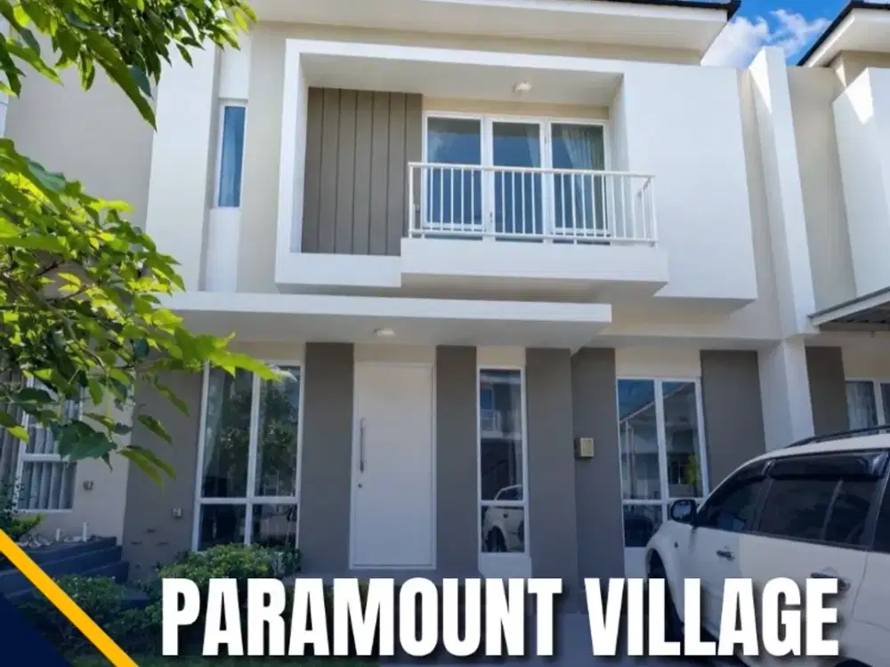 Rumah Semi Furnish 2 Lantai Paramount Village