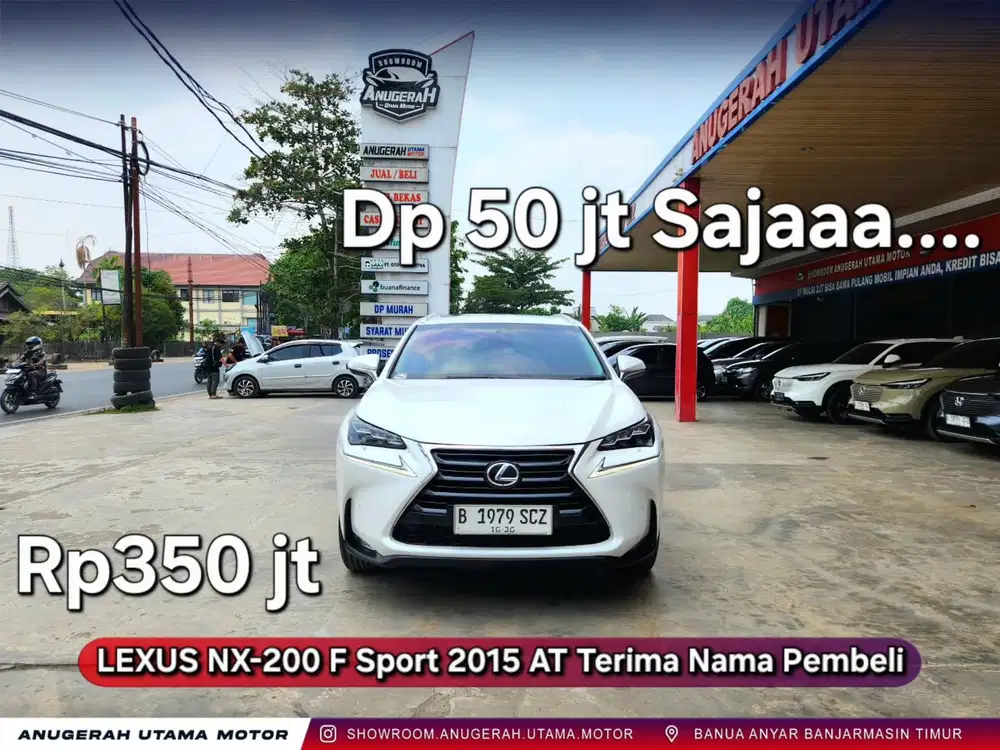 LEXUS NX200 SPORT 2015 AT Terima Balik Nama Pembeli