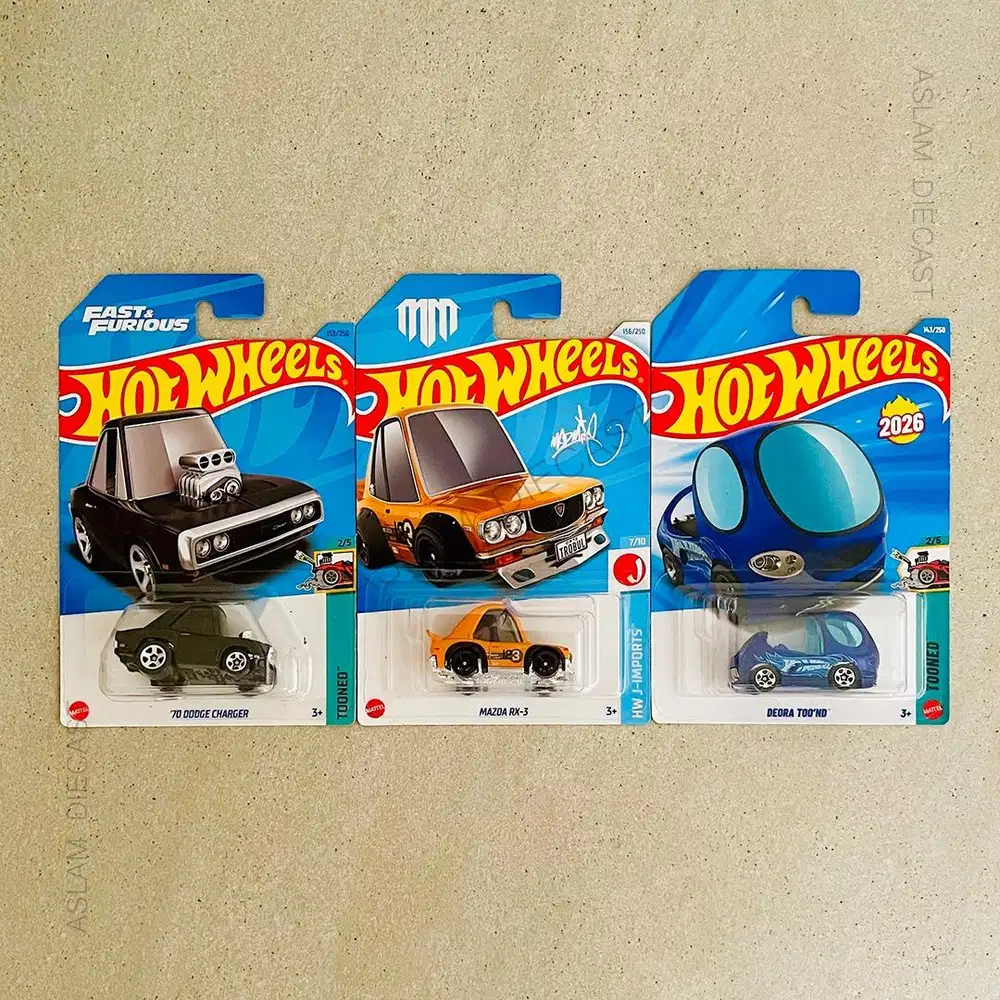 Take All HotWheels Tooned Diecast Mini Scale Miniatur Koleksi Hobi