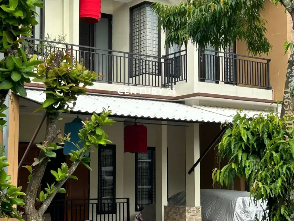 Rumah 2 lantai sudah renovasi semi furnished cantik rapi di Althia Park Bintaro Jaya