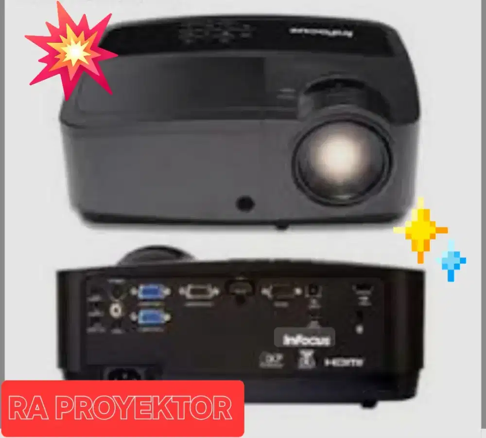 Djual proyektor Infocus IN126STA